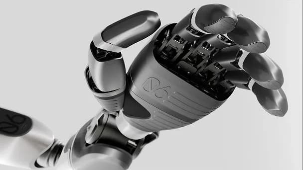 GoMate dexterous hand, palm view