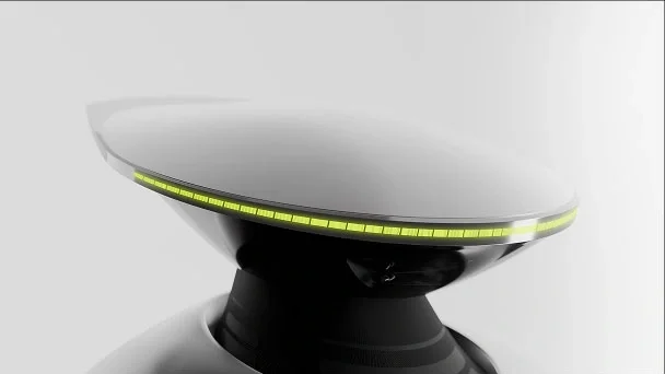 GoMate head with its light ring