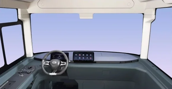 Miraco L60 driver cockpit